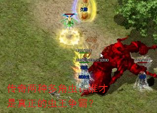 传奇两种多角虫:谁才是真正的虫王争霸? 传奇两种多角虫:谁才是真正的虫王争霸?