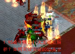 1.95金牛合击打火龙难点解析?如何高效突破BOSS关卡 1.95金牛合击打火龙难点解析?如何高效突破BOSS关卡