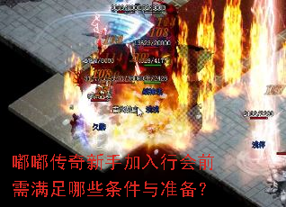 嘟嘟传奇新手加入行会前需满足哪些条件与准备? 嘟嘟传奇新手加入行会前需满足哪些条件与准备?