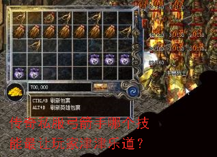 传奇私服弓箭手哪个技能最让玩家津津乐道? 传奇私服弓箭手哪个技能最让玩家津津乐道?