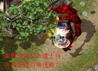 如何快速加入道士行会并掌握召唤技能? 如何快速加入道士行会并掌握召唤技能?