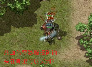 热血传奇私服挖矿锄头在哪里可以买到? 热血传奇私服挖矿锄头在哪里可以买到?