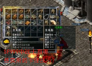 SF999中战士有哪些实用的卡怪技巧? SF999中战士有哪些实用的卡怪技巧?