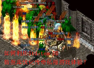 �������Stditem.DB���ݿ��Ż�����˽����Ϸ���飿