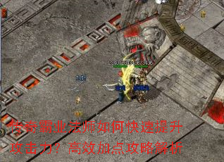 传奇霸业法师如何快速提升攻击力?高效加点攻略解析 传奇霸业法师如何快速提升攻击力?高效加点攻略解析