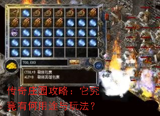 传奇庄园攻略:它究竟有何用途与玩法? 传奇庄园攻略:它究竟有何用途与玩法?