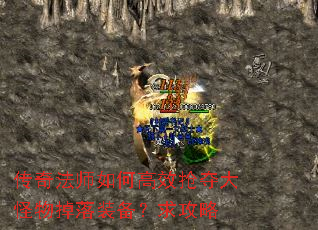 传奇法师如何高效抢夺大怪物掉落装备?求攻略 传奇法师如何高效抢夺大怪物掉落装备?求攻略