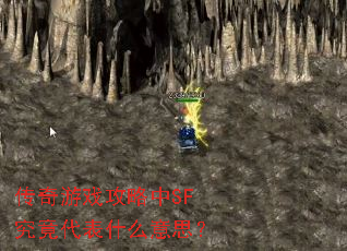 传奇游戏攻略中SF究竟代表什么意思? 传奇游戏攻略中SF究竟代表什么意思?