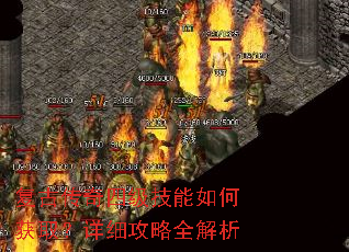复古传奇四级技能如何获取?详细攻略全解析 复古传奇四级技能如何获取?详细攻略全解析