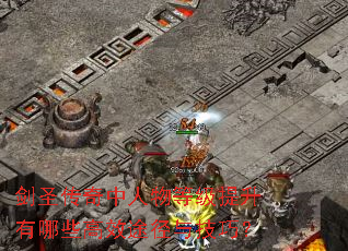 剑圣传奇中人物等级提升有哪些高效途径与技巧? 剑圣传奇中人物等级提升有哪些高效途径与技巧?