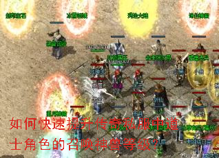 如何快速提升传奇私服中道士角色的召唤神兽等级? 如何快速提升传奇私服中道士角色的召唤神兽等级?