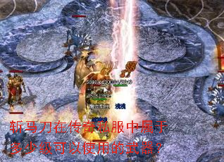 斩马刀在传奇私服中属于多少级可以使用的武器? 斩马刀在传奇私服中属于多少级可以使用的武器?