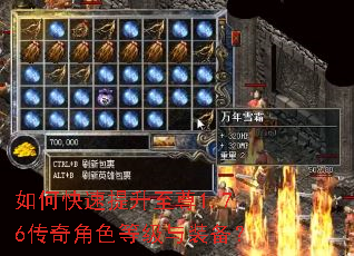 如何快速提升至尊1.76传奇角色等级与装备? 如何快速提升至尊1.76传奇角色等级与装备?