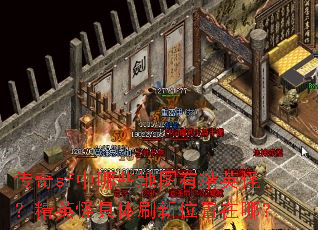 传奇sf中哪些地图有精英怪?精英怪具体刷新位置在哪? 传奇sf中哪些地图有精英怪?精英怪具体刷新位置在哪?