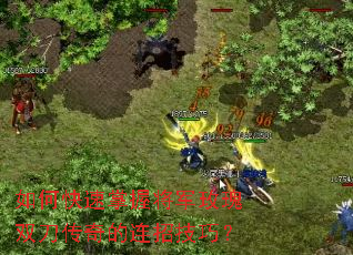 如何快速掌握将军玫瑰双刀传奇的连招技巧? 如何快速掌握将军玫瑰双刀传奇的连招技巧?