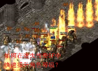 如何在迷失传奇SF中快速提升角色等级? 如何在迷失传奇SF中快速提升角色等级?