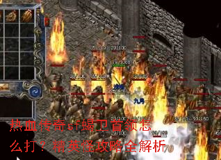 热血传奇sf蝎卫首领怎么打?精英怪攻略全解析 热血传奇sf蝎卫首领怎么打?精英怪攻略全解析