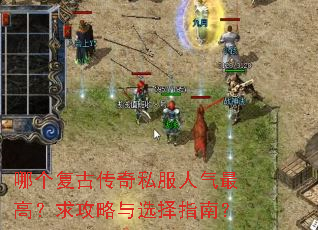 哪个复古传奇私服人气最高?求攻略与选择指南? 哪个复古传奇私服人气最高?求攻略与选择指南?