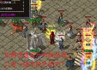 如何快速提升传奇私服二合一版本角色战力? 如何快速提升传奇私服二合一版本角色战力?