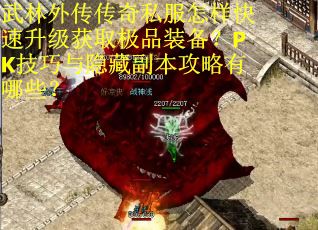 武林外传传奇私服怎样快速升级获取极品装备？PK技巧与隐藏副本攻略有哪些？