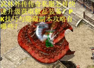 武林外传传奇私服怎样快速升级获取极品装备？PK技巧与隐藏副本攻略有哪些？