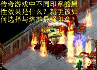 传奇游戏中不同印章的属性效果是什么？新手该如何选择与培养最强印章？