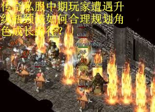 传奇私服中期玩家遭遇升级瓶颈该如何合理规划角色成长路径？