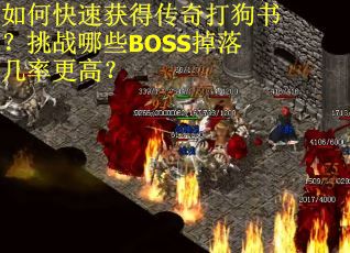 如何快速获得传奇打狗书？挑战哪些BOSS掉落几率更高？