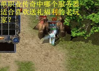 单职业传奇中哪个服务器适合喜欢送礼福利的老玩家？