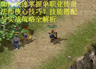 如何快速掌握单职业传奇法师核心技巧？技能搭配与实战策略全解析