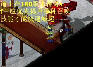 道士在180版本传奇sf中应优先提升哪种召唤技能才能快速崛起